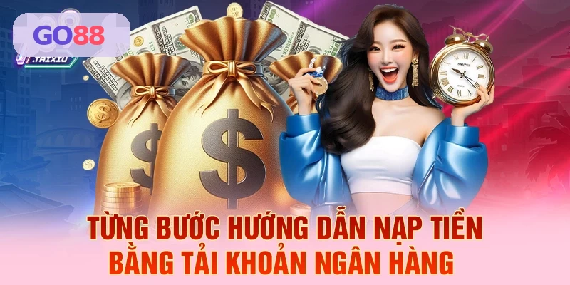 Các bước chi tiết nạp tiền qua tài khoản ngân hàng GO88